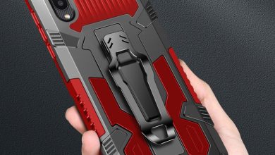 Clip on phone case