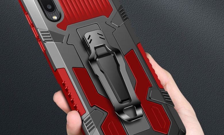Clip on phone case