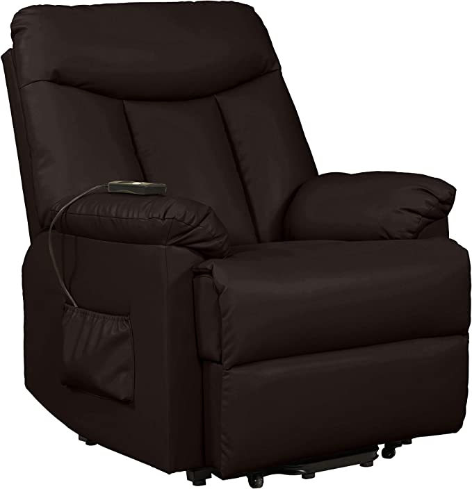 Domesis Renu Leather Lift Chair TV Recliner
